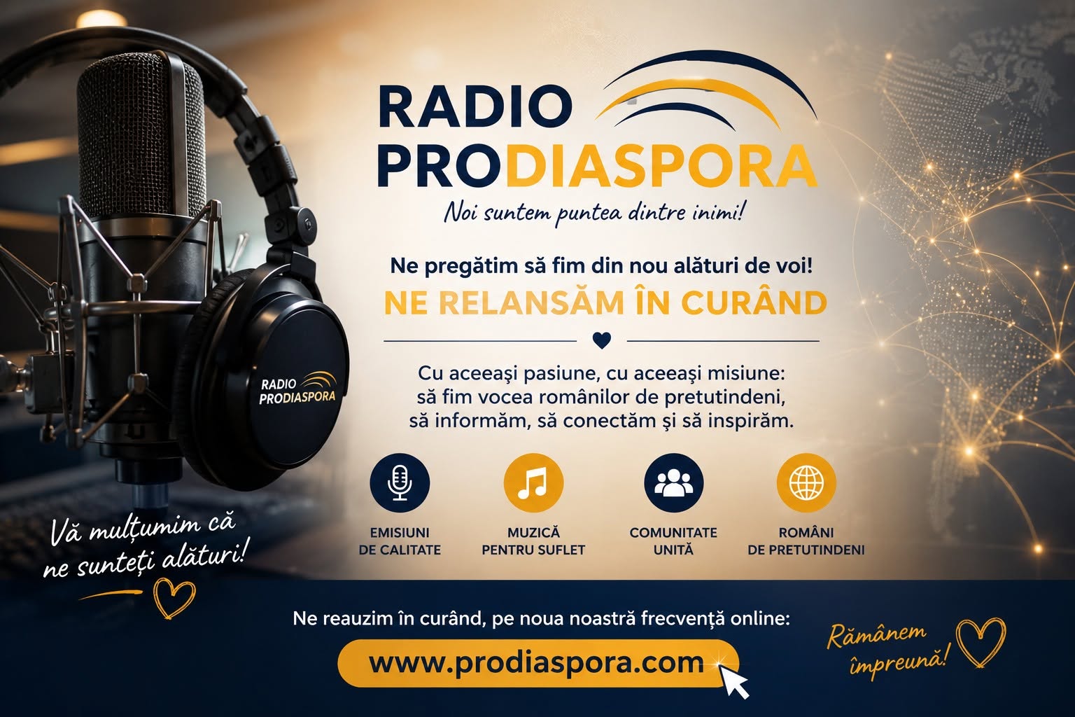 Radio ProDiaspora se pregătește de o nouă etapă