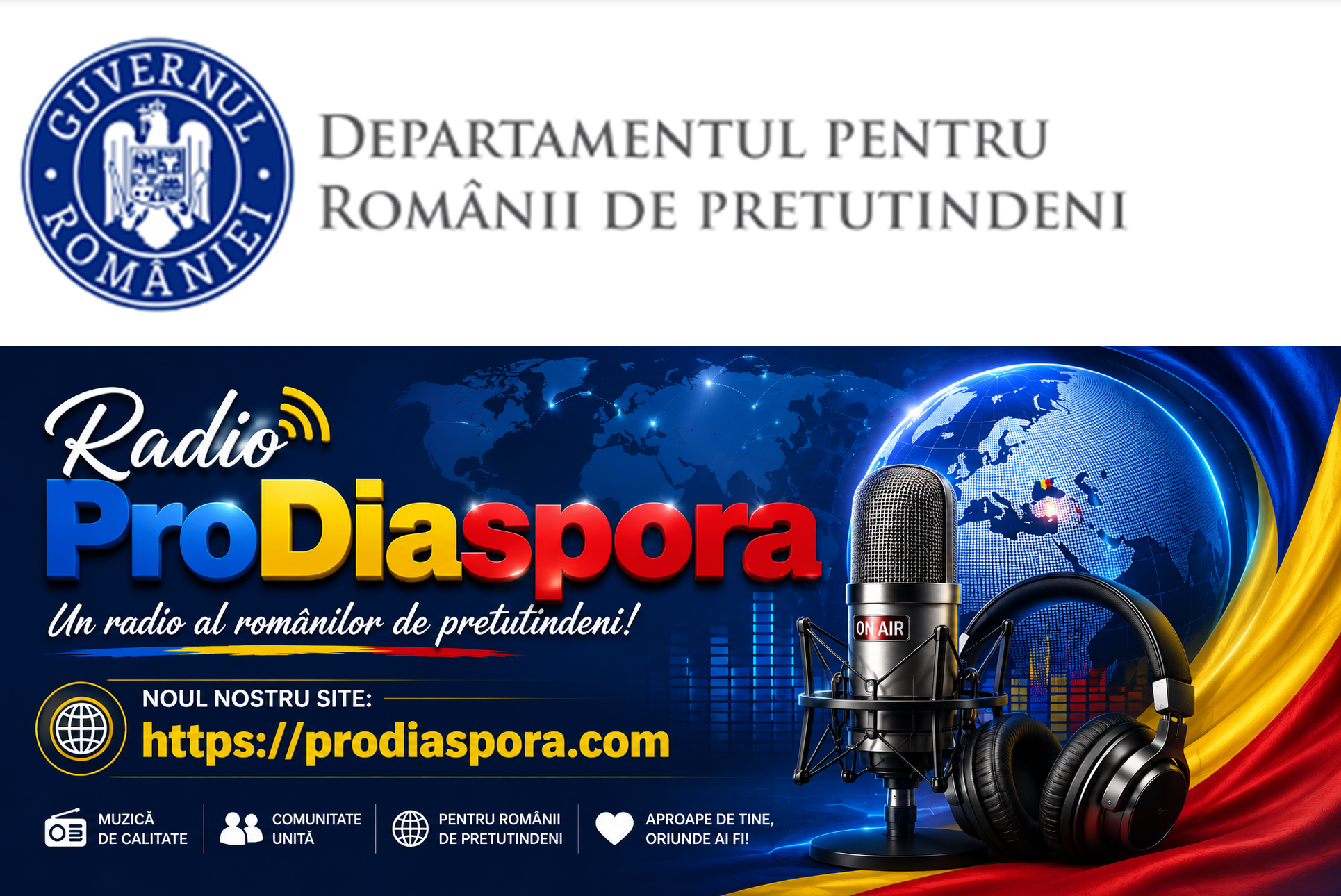 Radio ProDiaspora, dialog pentru viitor la Departamentul Românilor de Pretutindeni